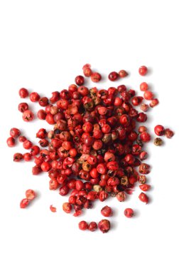 Pembe peppercorns yakın çekim