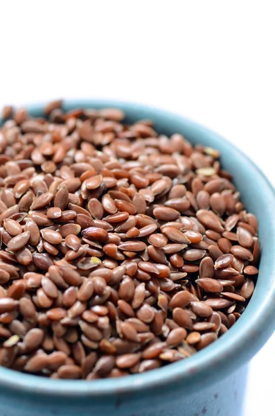Organic Flax seed — Stock Photo, Image