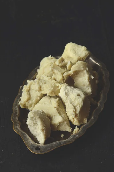 Nierafinowane masło shea — Zdjęcie stockowe