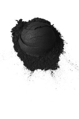 Activated charcoal powder clipart