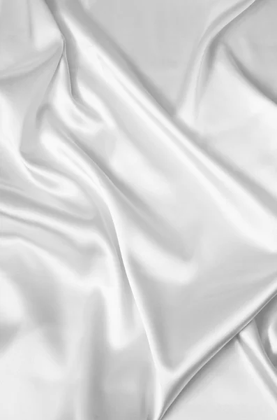 Hvid silke baggrund - Stock-foto