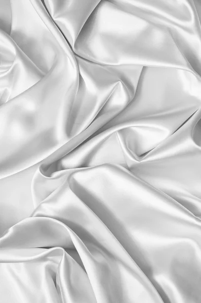 White silk background — Stock Photo, Image