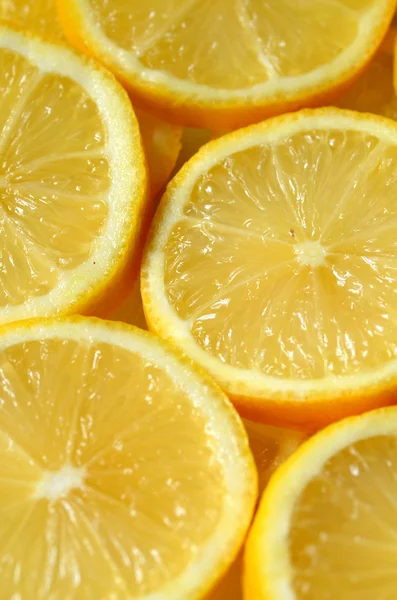 Zářivě žluté citrony — Stock fotografie