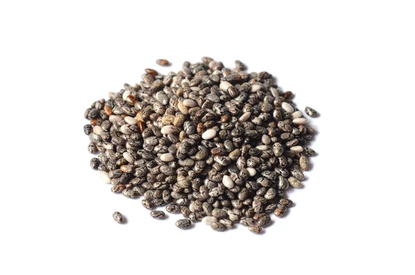 Black chia seeds — Stock Photo, Image