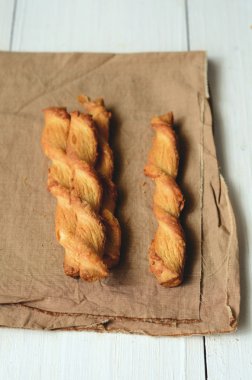 Peynirli çubuk. Lezzetli meze