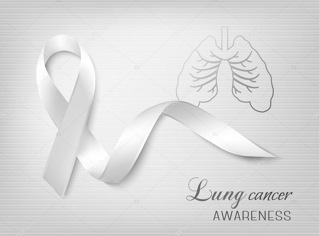 lung cancer ribbon butterfly