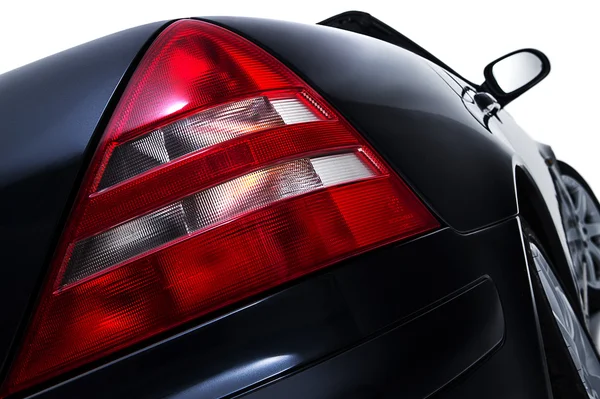 Zadní světlo ocasní části na moderní auto — Stock fotografie