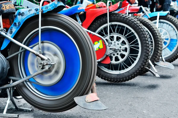 Moto roda de bicicleta — Fotografia de Stock