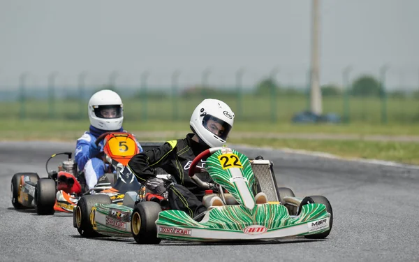 Pilotos desconocidos compitiendo — Foto de Stock