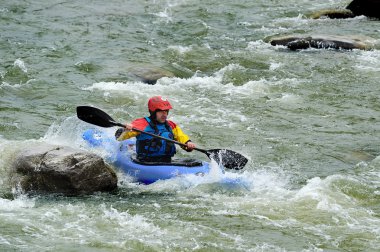 Buzau, Romanya - Aprill 09, 2016: Sporcular 2016 B sırasında rekabet.