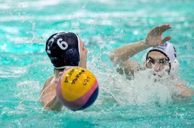 Brasov, Romanya - Şubat 05: Romanya Kupası Polo, Brasov, Februa