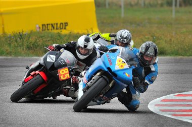 Bucharest, Romanya - 27 Eylül: Bir Tanımlanamayan binici partici