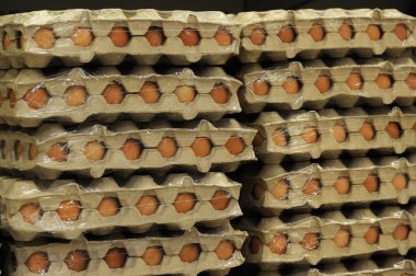 Galati, Romanya - Nisan 04: Fotoğraflar, hipermarket Auchan grand o