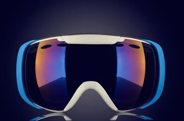 Brand new ski goggles isolated — Stock Photo, Image