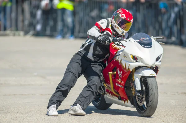 Motorcycle exhibition at Bucharest — Stock Photo, Image