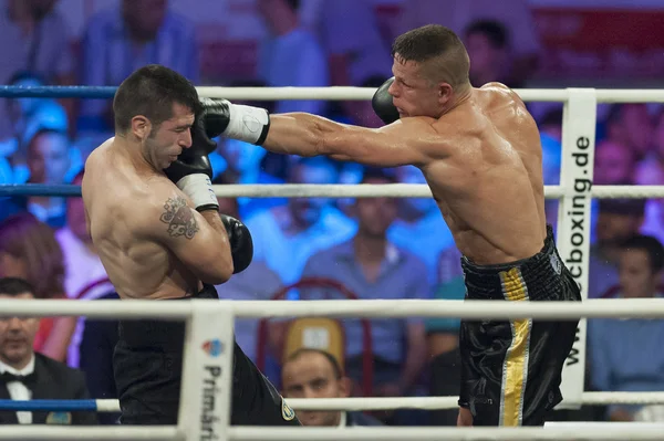 Combate de boxeo —  Fotos de Stock