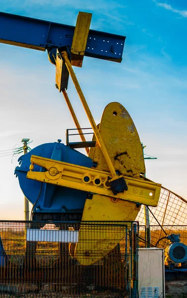 Olie pomp detail — Stockfoto