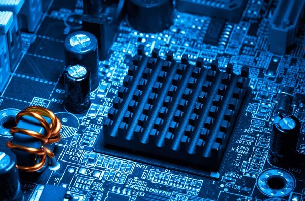 Close-up of electronic circuit board — Stock Photo, Image