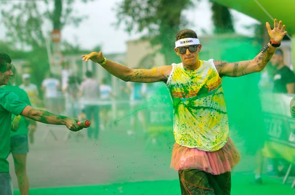 Gente en The Color Run —  Fotos de Stock