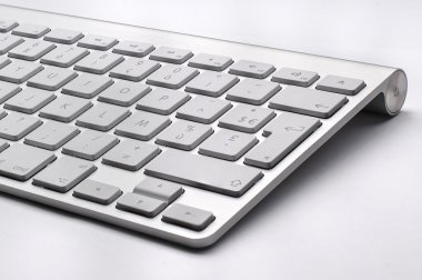 Tipik Mac klavye yakın çekim