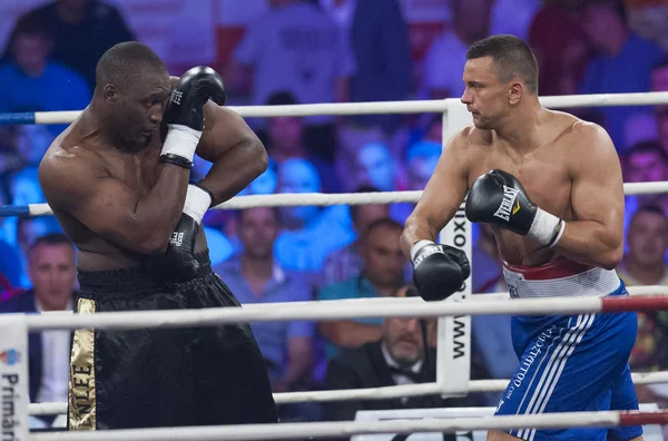 Jogo de boxe — Fotografia de Stock