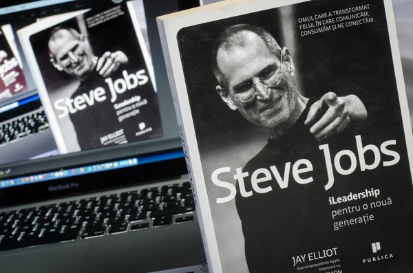 Steve Jobs Libro de biografía —  Fotos de Stock