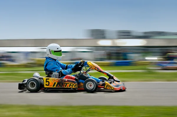 Unknown pilots competing — Stock Photo, Image