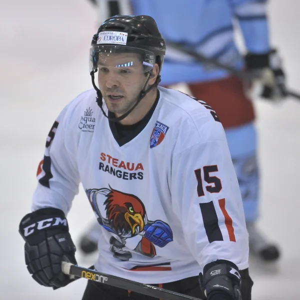Galati, Rumänien - 14 December: Oidentifierade hockey spelare konkur — Stockfoto