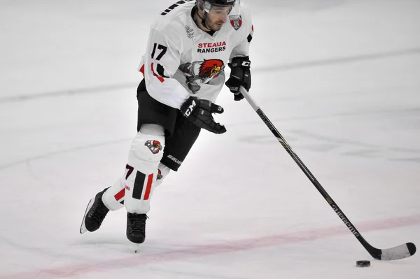 Unidentified hockey player — Stock Photo, Image