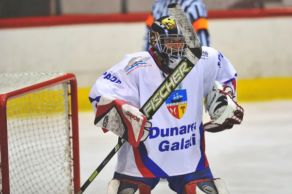 Joueurs de hockey non identifiés — Photo