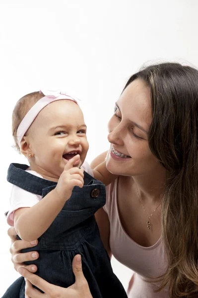 Mujer y bebé —  Fotos de Stock