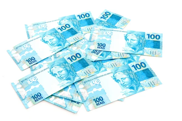 New Brazilian Money — Zdjęcie stockowe