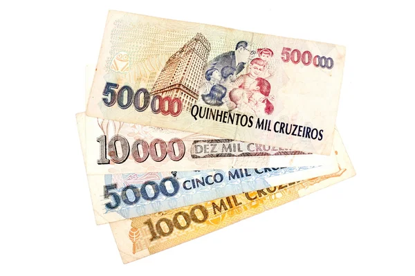 Dinero viejo brasileño —  Fotos de Stock