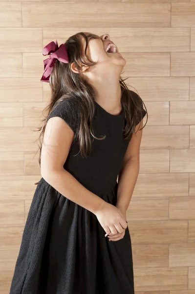 Šťastné dítě dívka — Stock fotografie