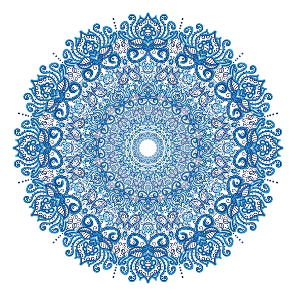 Květinový kulatý vzor. Mandala. — Stock fotografie