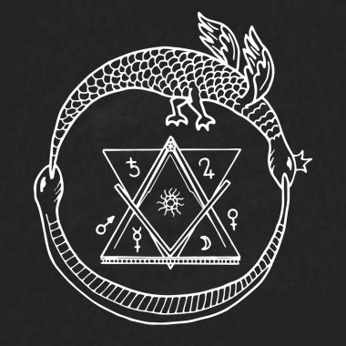 Ouroboros ve felsefi taş