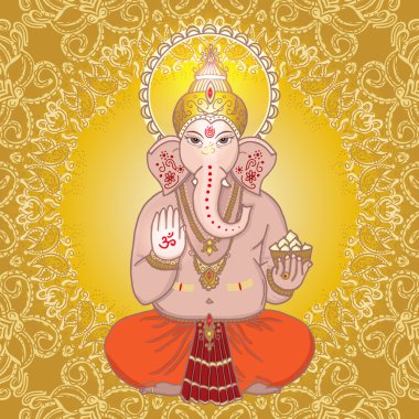 Hindu tanrısı ganesha.