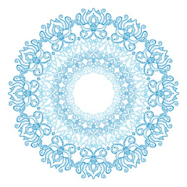 Mandala. Etnik dekoratif elemanlar.