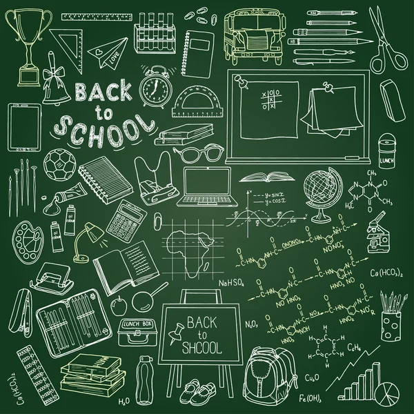 Ábrán látható, az oktatás és a vissza az iskolába — Stock Fotó