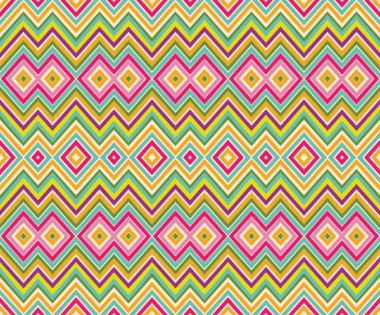 Zigzag kusursuz desen