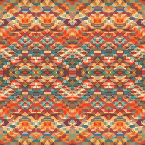 Nahtlose bunte Navajo-Muster — Stockvektor