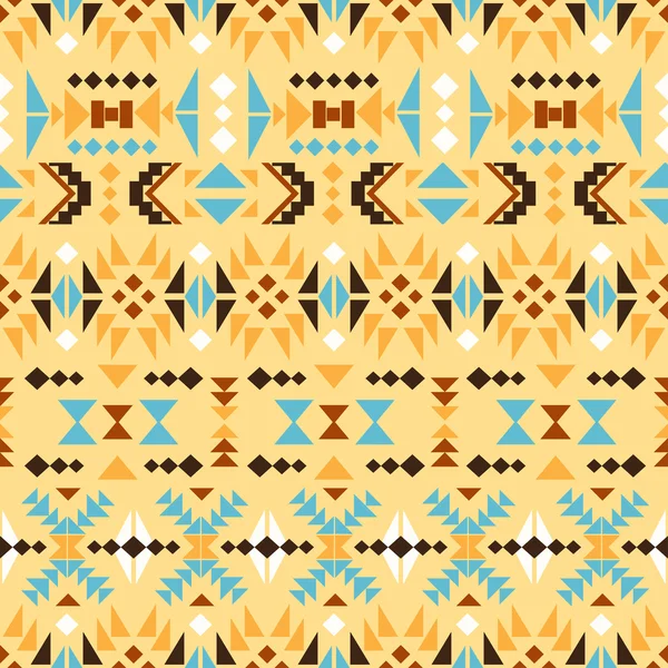 Modèle navajo sans couture — Image vectorielle