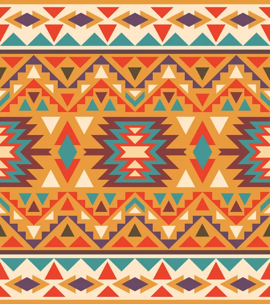 Modèle navajo sans couture — Image vectorielle