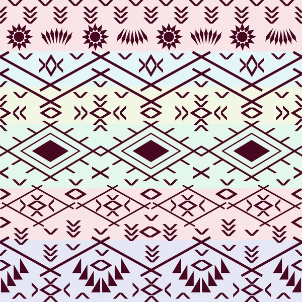 Modèle navajo sans couture — Image vectorielle