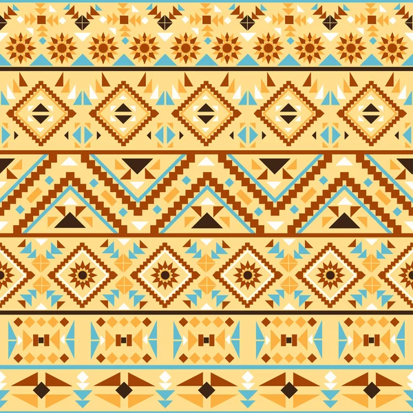 Modèle navajo sans couture — Image vectorielle