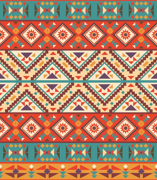 ナバホ族のシームレスなパターン — ストックベクタ