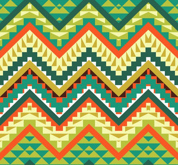 Modèle navajo coloré sans couture — Image vectorielle