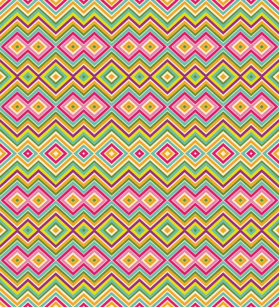 Zigzag naadloos patroon — Stockvector