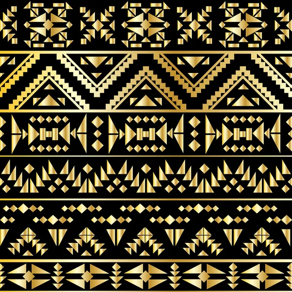 Seamless aztec pattern — Stock Vector