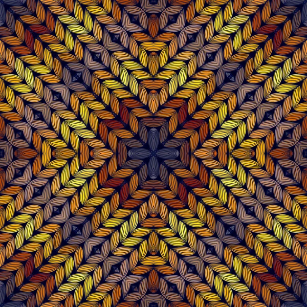 Nahtlos gestrickte abstrakte Muster — Stockvektor